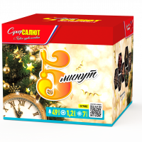 Супер Салют Батарея салютов Пять минут 1,2"х49 СС7882